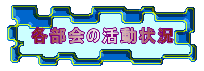 各部会の活動状況